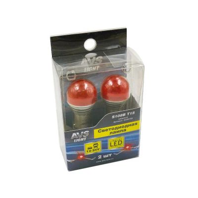 Лот: 20584510. Фото: 1. S108B T15/красный/(BAY15D) 6SMD... Оптика и освещение