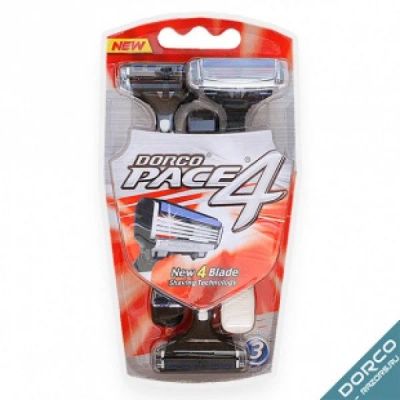 Лот: 14498915. Фото: 1. DORCO PACE4 однораз.ст.3шт.на... Аксессуары
