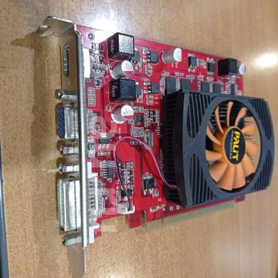 Лот: 18669706. Фото: 1. Nvidia Geforce GT240 1024Mb DDR3... Видеокарты