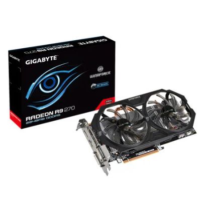 Лот: 4117836. Фото: 1. 2Gb GigaByte R9 270 256bit OC... Видеокарты