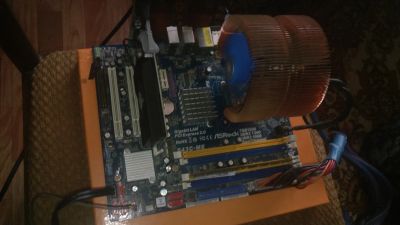 Лот: 16249305. Фото: 1. ASRock P43C-ME. Материнские платы