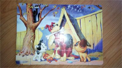 Лот: 11442561. Фото: 1. Пазл мягкий 24 детали. Пазлы