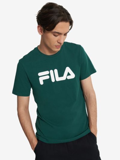 Лот: 25133422. Фото: 1. Футболка мужская FILA, Зеленый. Другое (спортивная одежда)