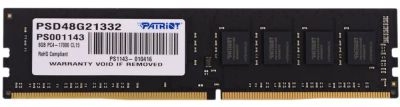 Лот: 14831047. Фото: 1. DDR4 Patriot 8Gb 2133MHz. Оперативная память