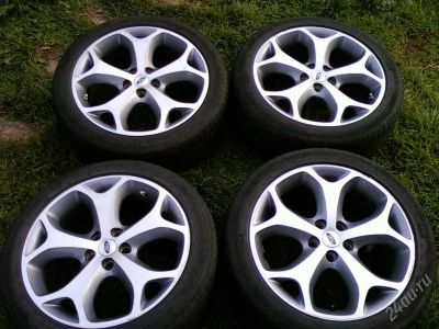 Лот: 2100830. Фото: 1. Диски ford(форд) r18,5*108 с резиной... Диски
