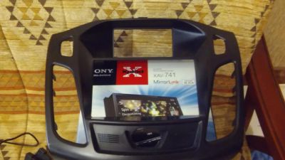 Лот: 8629673. Фото: 1. Преходная 2-din рамка ford focus... Другое (автозвук)