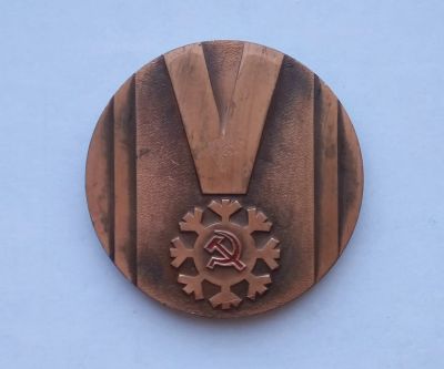 Лот: 25733675. Фото: 1. Настольная медаль Спартакиада... Памятные медали