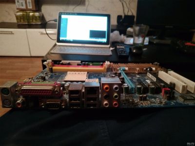 Лот: 12796915. Фото: 1. Gigabyte GA-M57SLI-S4 Rev. 2.0. Материнские платы