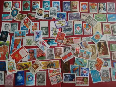 Лот: 20565276. Фото: 1. Марки 100 штук (чистые, без повторов... Марки