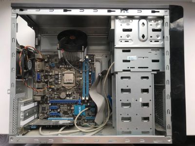 Лот: 16151493. Фото: 1. Процессор i3 3210 + ASUS p8b75-m. Процессоры