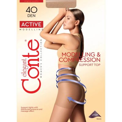 Лот: 24115072. Фото: 1. Колготки Conte, Active, 40 DEN... Колготки, чулки