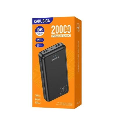 Лот: 22142981. Фото: 1. Power Bank KAKUSIGA KCS-881 20000mAh... Внешние, портативные аккумуляторы для смартфонов (Power bank)