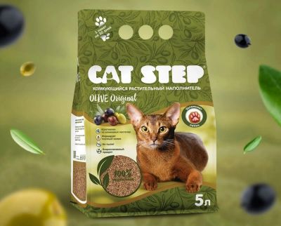 Лот: 20334561. Фото: 1. Cat Step Olive Origina (Кэт Степ... Миски, лотки, наполнители