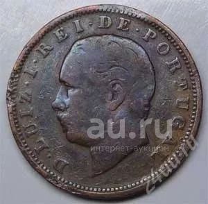 Лот: 18661523. Фото: 1. Португалия. 20 рейс 1883г. Большая... Европа