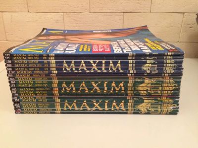 Лот: 8018499. Фото: 1. Журнал MAXIM (№№154-172). Другое (журналы, газеты, каталоги)