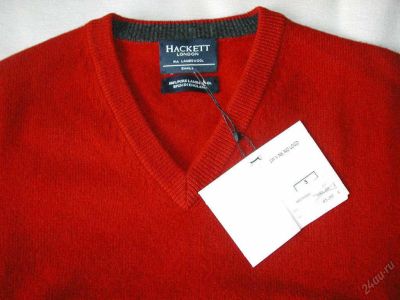Лот: 5935643. Фото: 1. Пуловер Hackett Англия р.S (46... Свитеры, толстовки, худи