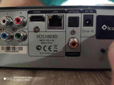 Лот: 15828238. Фото: 1. Медиаплеер iconBIT XDS1003D. Медиаплееры