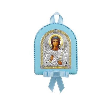 Лот: 23891112. Фото: 1. Кожаный медальон детский Ангел-хранитель. Другое (ювелирные изделия, бижутерия, часы)