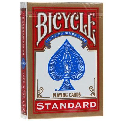 Лот: 11620574. Фото: 1. Карты Bicycle Standard (красная... Настольные игры, карты