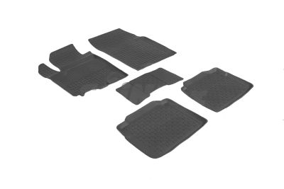 Лот: 7225951. Фото: 1. Suzuki SX4 (2013-) Резиновые автоковрики... Чехлы, коврики, оплетки руля