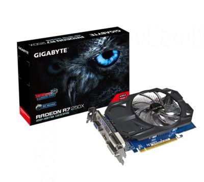 Лот: 13008780. Фото: 1. Видеокарта Gigabyte Radeon R7... Видеокарты