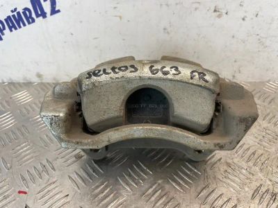 Лот: 24868921. Фото: 1. суппорт тормозной Kia Seltos SP2. Тормозная система