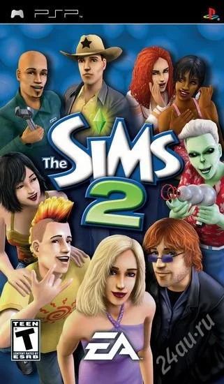 Лот: 1071009. Фото: 1. Sims 2 и Sims Робинзоны для PSP. Игры для консолей