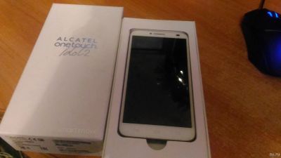 Лот: 13032257. Фото: 1. Alcatel ot 6037Y idol 2 white... Смартфоны