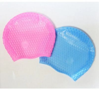 Лот: 22368333. Фото: 1. Шапочка для плавания BUBBLE CAP... Плавание