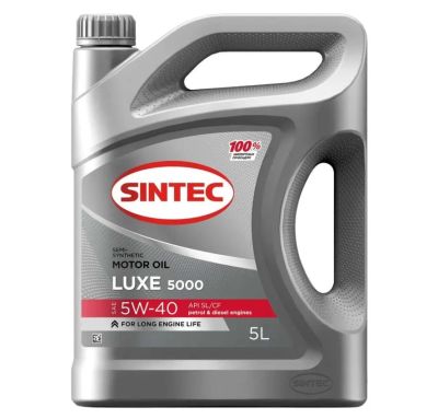Лот: 21218333. Фото: 1. Масло моторное Sintec Люкс 5000... Масла, жидкости