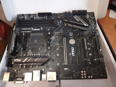 Лот: 25676343. Фото: 1. Материнская плата MSI X470 Gaming... Материнские платы