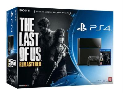 Лот: 4624062. Фото: 1. playstation 4+ last of us. Игровые приставки, консоли