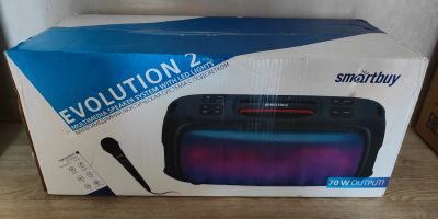 Лот: 25806182. Фото: 1. Колонка Smartbuy evolution 2. Портативные, беспроводные колонки
