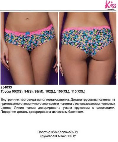 Лот: 8816912. Фото: 1. Трусики Infinity Lingerie 254033... Нижнее бельё