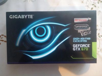 Лот: 9118447. Фото: 1. Gigabyte GV-N670OC-2GD - улучшенный... Видеокарты