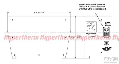 Лот: 17157795. Фото: 1. ArcWriter 600V, 50-60 Hz, 3Ø with... Плазменная резка металлов