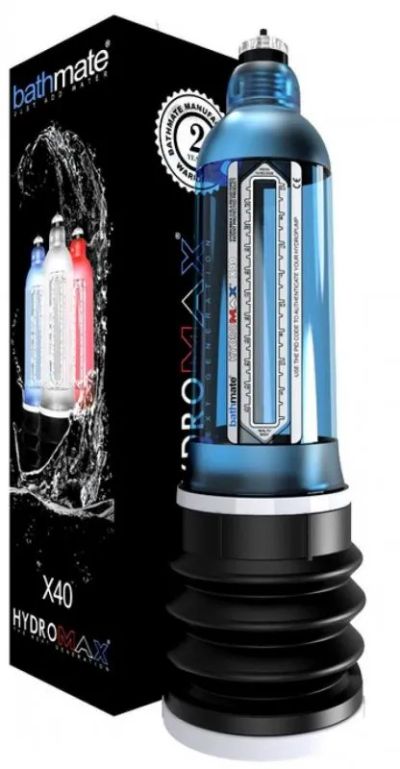 Лот: 22059547. Фото: 1. Гидропомпа HYDROMAX X40 AQUA синяя. Другое (интимные товары)
