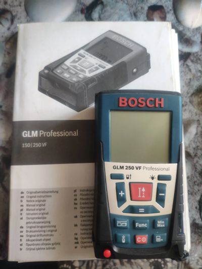 Лот: 20044991. Фото: 1. Лазерный дальномер bosch GLM 250... Ручной инструмент