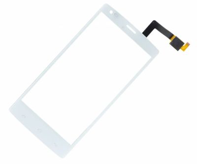 Лот: 12327603. Фото: 1. Сенсорный экран Fly IQ4505 Белый... Защитные стёкла, защитные плёнки