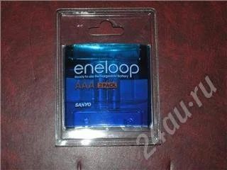 Лот: 319372. Фото: 1. Аккумуляторы "Eneloop" Япония... Батарейки, аккумуляторы, элементы питания