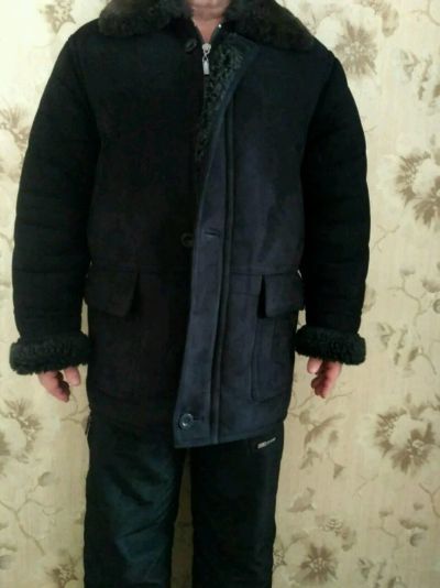 Лот: 12663393. Фото: 1. Дубленка из натуральной овчины. Верхняя одежда
