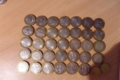 Лот: 3888919. Фото: 1. юбилейные десятки 36 видов. Наборы монет