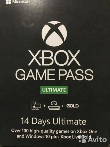 Лот: 15897422. Фото: 1. Game Pass Ultimate 14 дней. Игры для консолей