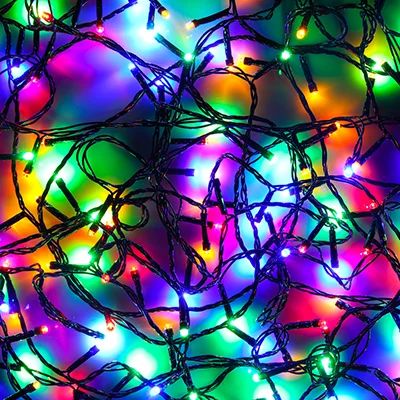 Лот: 18413243. Фото: 1. Гирлянда эл. вьюн 5м, 50LED, мультицвет... Гирлянды, шарики, новогодние аксессуары