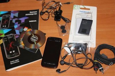 Лот: 2124719. Фото: 1. Nokia 5800 XpressMusic только... Смартфоны