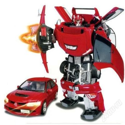 Лот: 1897062. Фото: 1. Робот-трансформер MITSUBISHI EVOLUTION... Машины и техника