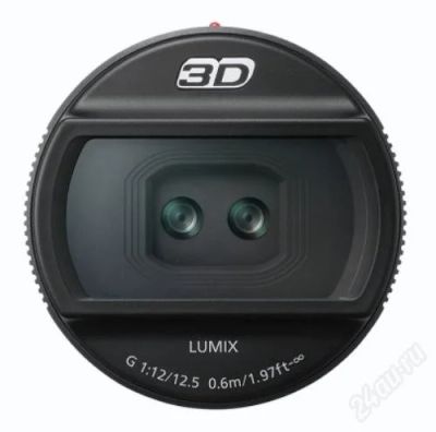 Лот: 2598023. Фото: 1. Объектив 3D Panasonic H-FT012E... Объективы