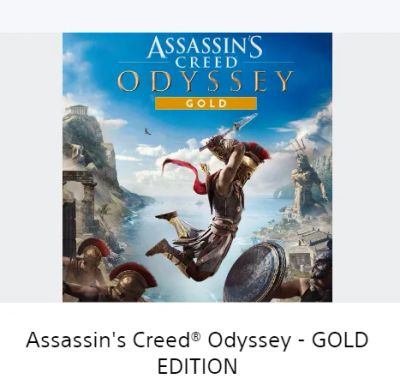 Лот: 19323767. Фото: 1. Assassin's creed® Одиссея – Gold... Игры для консолей
