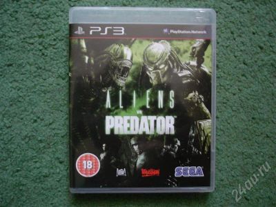 Лот: 576766. Фото: 1. Aliens vs. Predator для playstation... Игры для консолей
