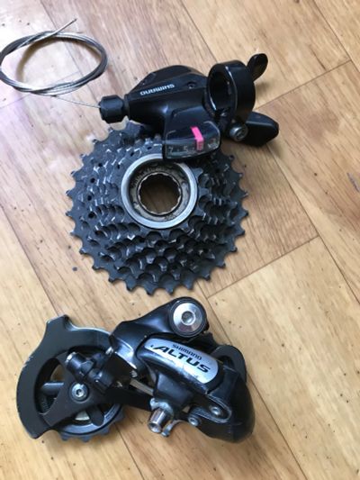 Лот: 20298847. Фото: 1. Набор трансмиссии shimano. Запчасти